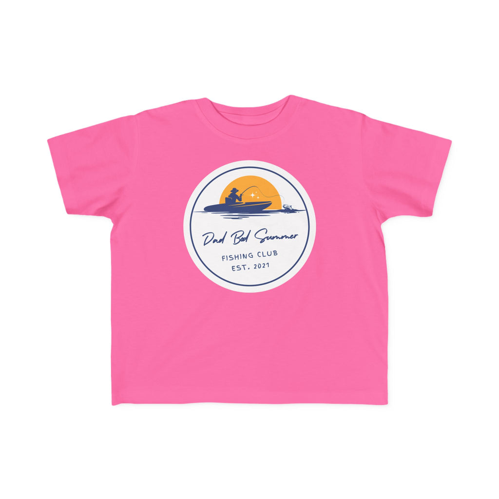 Dad Bod Summer Fishing Club | Toddler Fishing Shirt