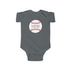 "My Mom Peaked in Little League" - Baseball Onesie