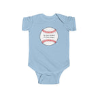 "My Mom Peaked in Little League" - Baseball Onesie