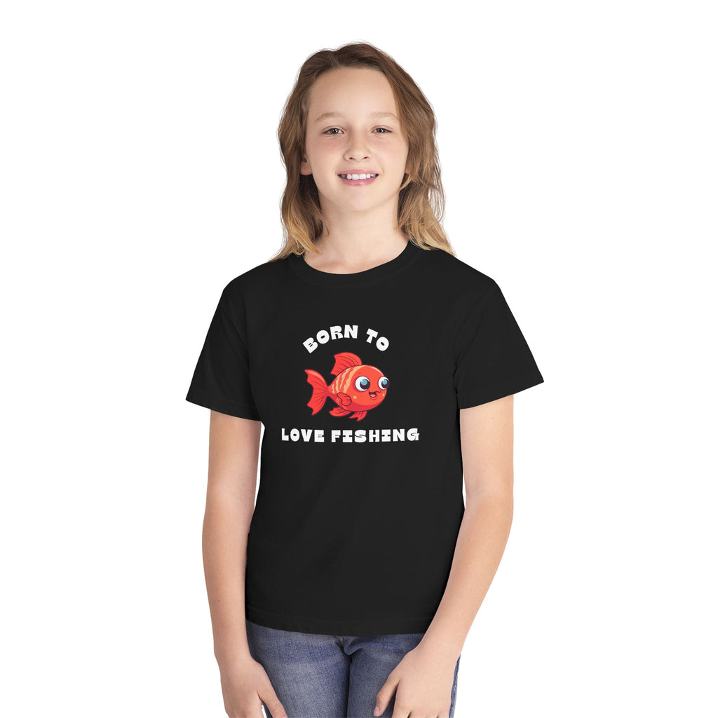 Born To Love Fishing | Toddler Fishing Shirt