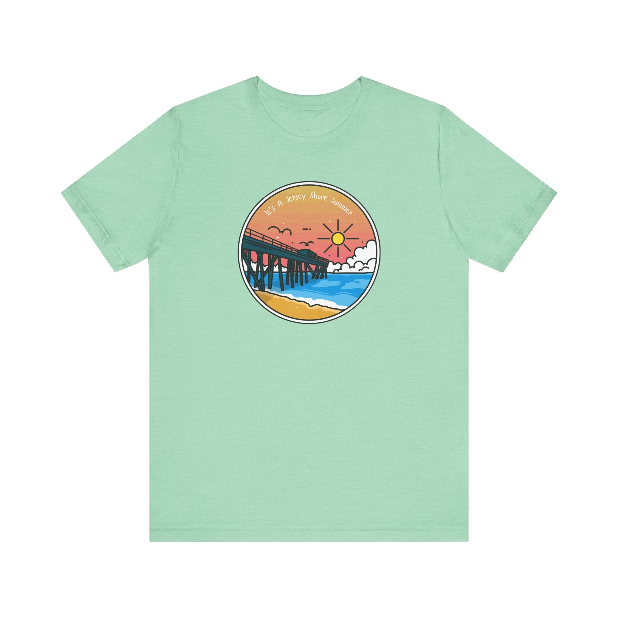 "It's A Jersey Shore Summer" - Beach T Shirt