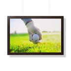 "Teeing Off" - Golf Wall Art