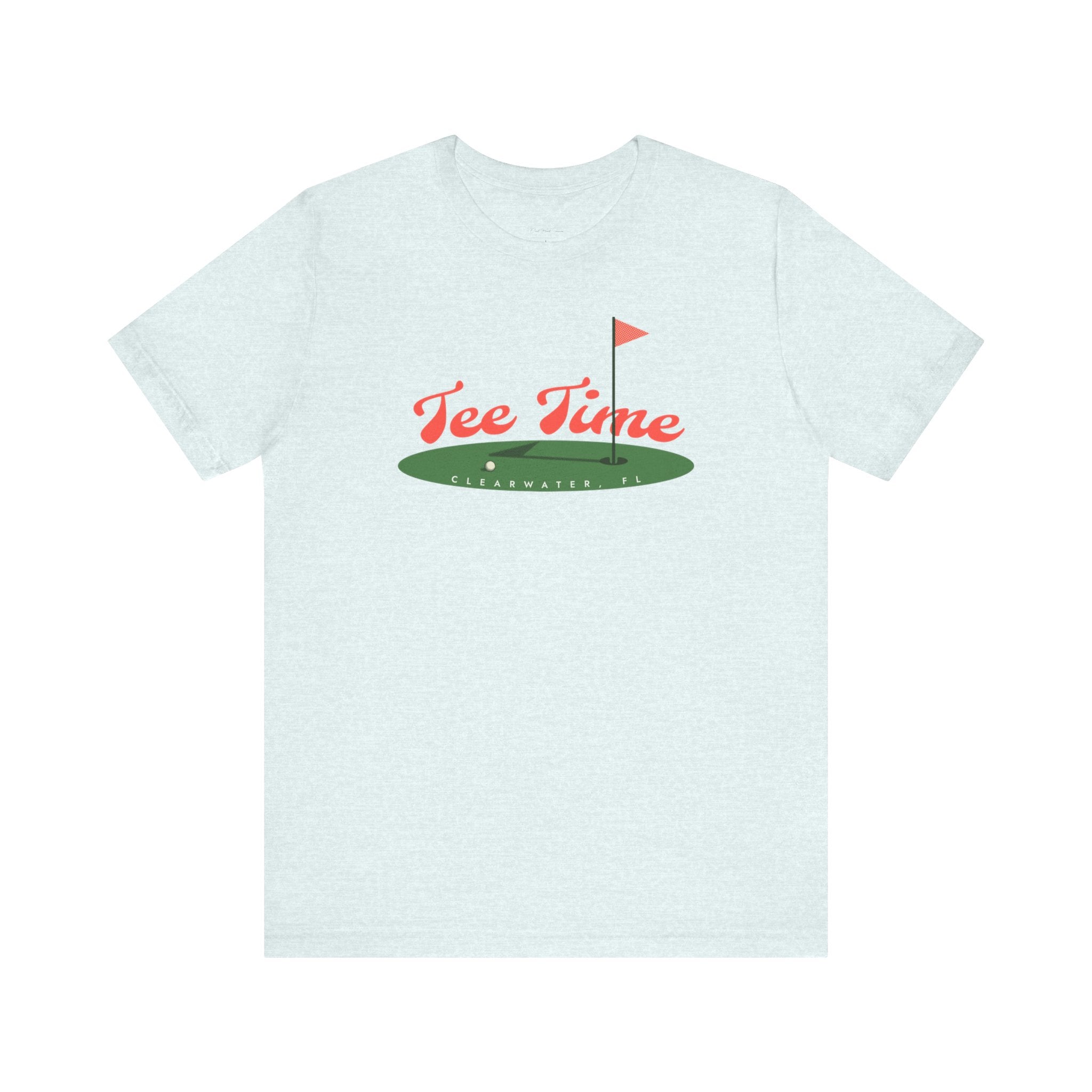 "Clearwater Florida Golf Tee Time" - Golf T Shirts