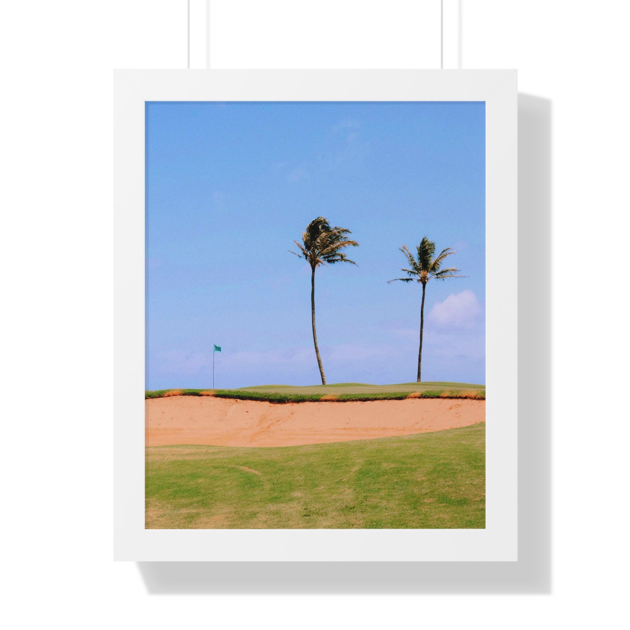 "Beach Golf Course" - Golf Wall Art