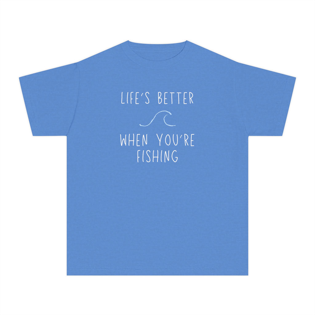 Life's Better When You're Fishing | Kids Fishing Shirt