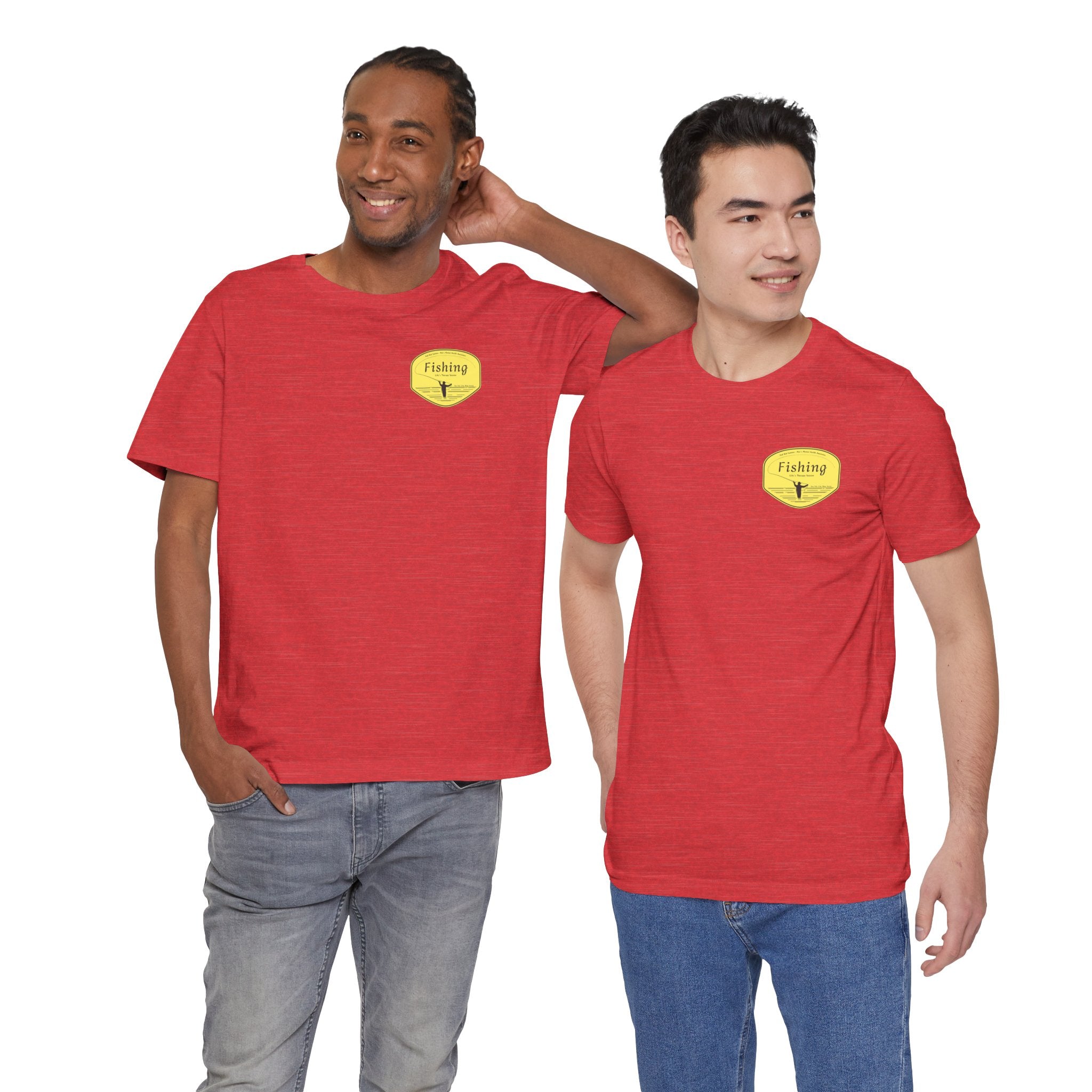 "Fishing, Life's Therapy Session" - Fishing T Shirts