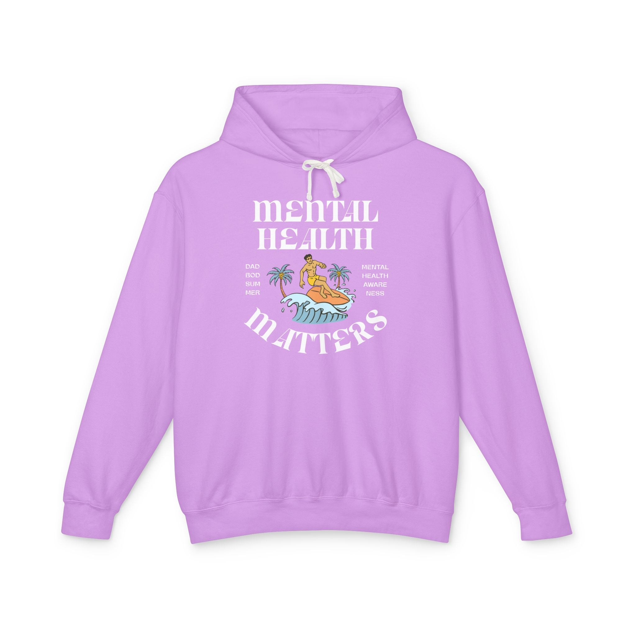 Mental Health Matters Sweatshirt, Surfing Theme | Mental Health Sweatshirt