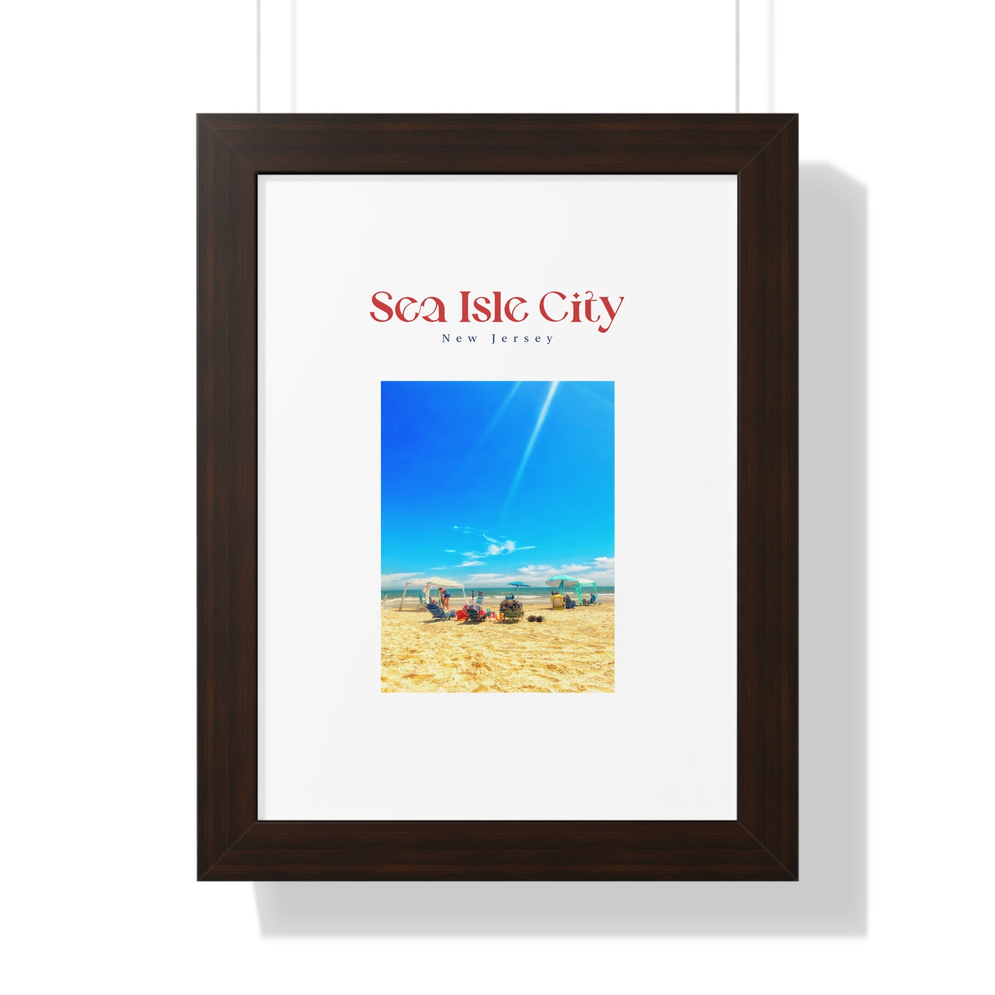 45th Street Beach - Sea Isle City Wall Art - Beach House Wall Art - Sea Isle City
