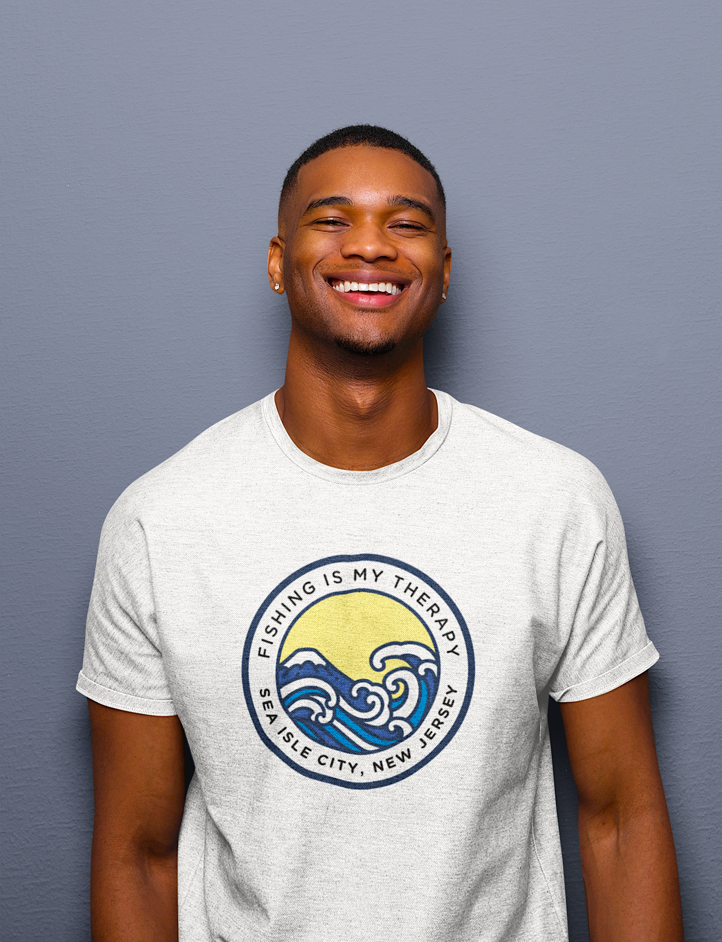 "Fishing Is My Form of Therapy" - Fishing T Shirts