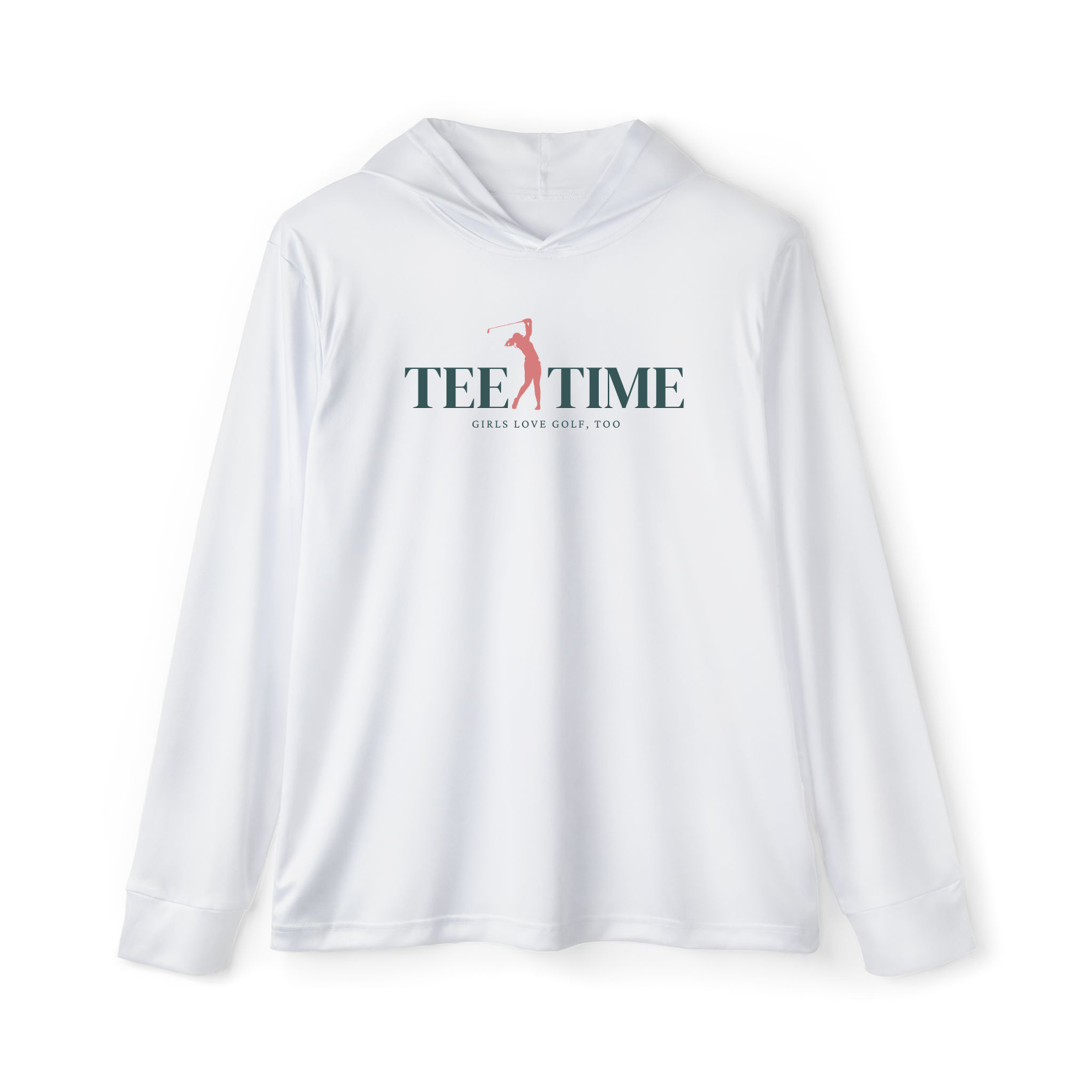 "Girls Love Golf, Too" - Golf Performance Hoodie