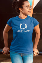 "Golf Hair Don't Care" - Ladies Golf Shirt