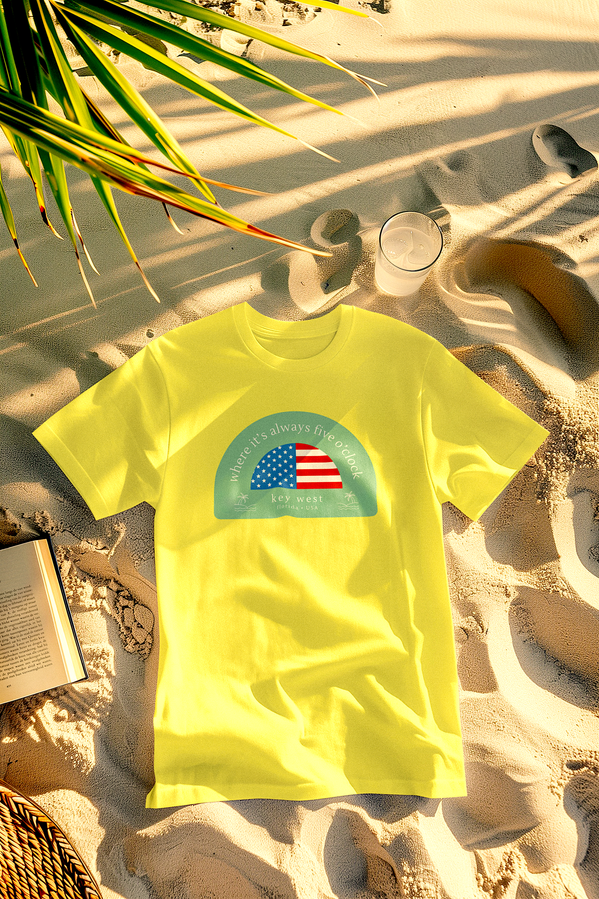 "Where It's Always Five O'Clock" - Key West T Shirts