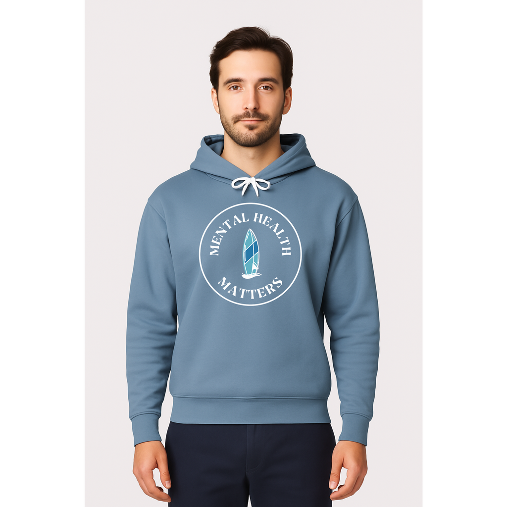 Mental Health Matters Sweatshirt, Surfing Theme | Mental Health Sweatshirts