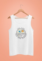 "Long Neck, Delaware Golf Tank Top" - Golf Tank Top