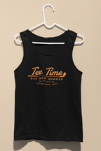 "Golf Tee Time in Sea Isle City" - Golf Tank Top