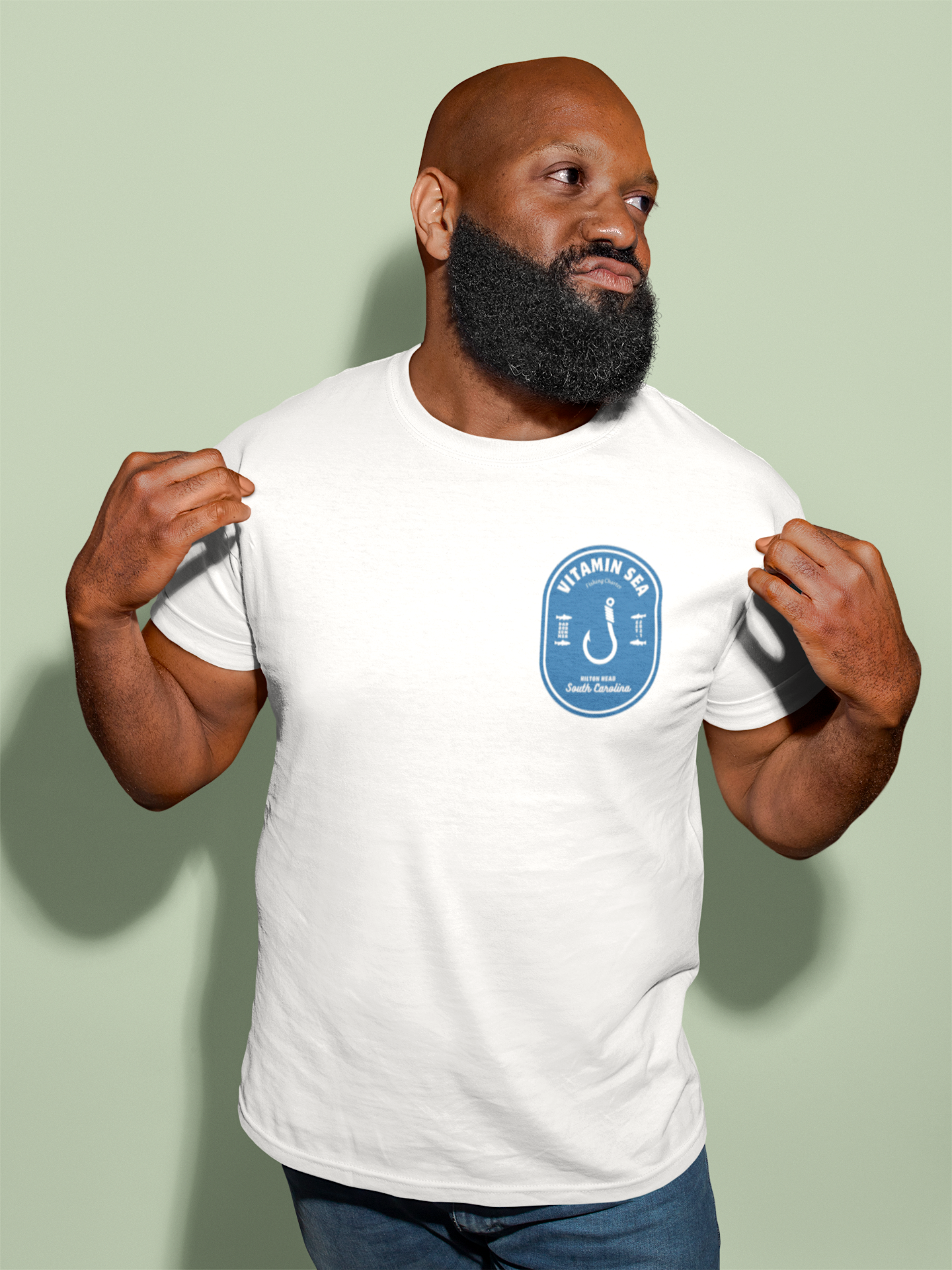 "Hilton Head, South Carolina Fishing Charter" - Fishing T Shirts