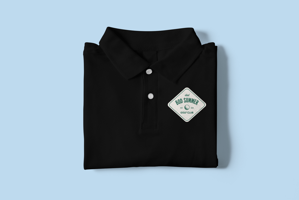 Dad Bod Summer Golf Club Polo Shirt - Dad Bod Summer