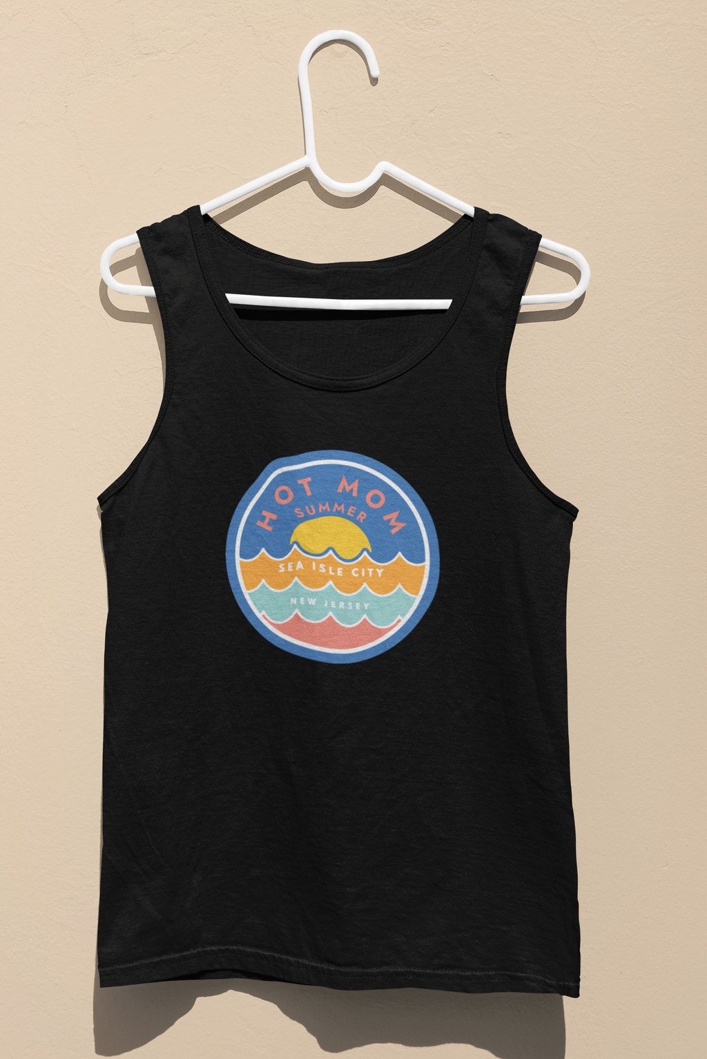 Hot Mom Summer Waves Design - Dad Bod Summer