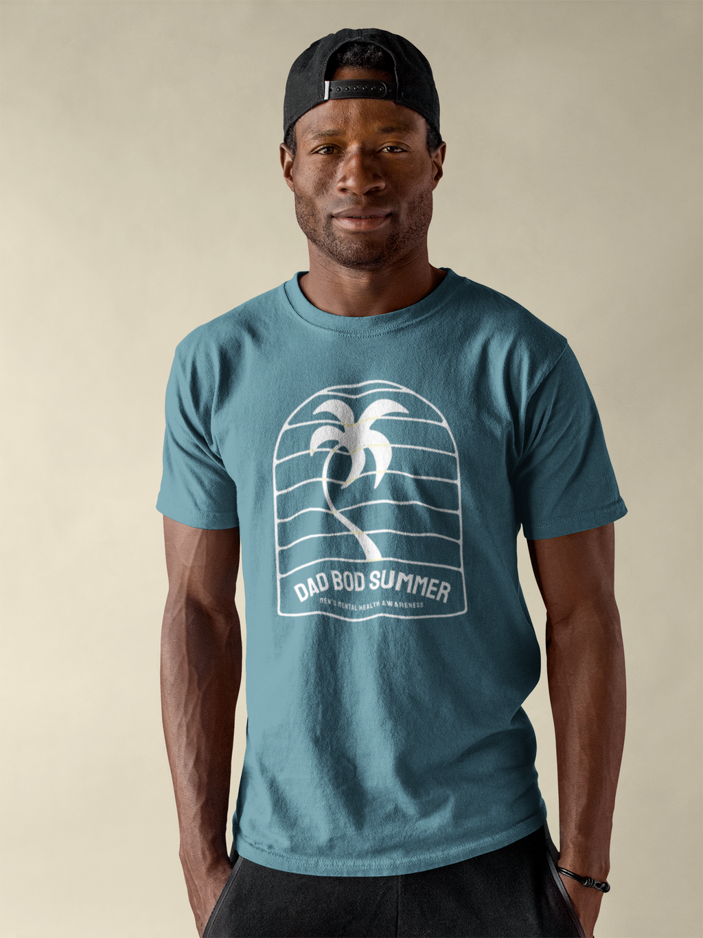 Palm Trees Design - Dad Bod Summer