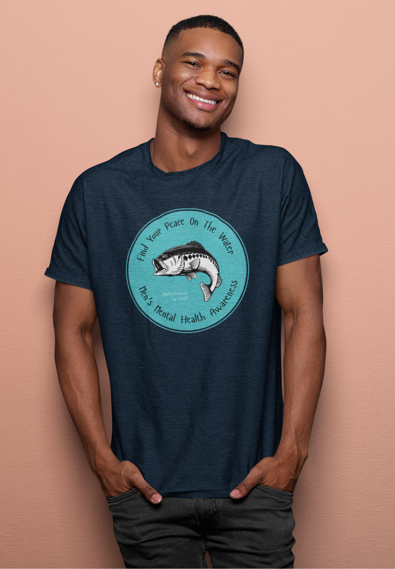 "Peace On The Water" - Fishing T Shirts