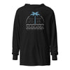 Sea Isle City Beach Design- Hooded Long-Sleeve Tee - Dad Bod Summer