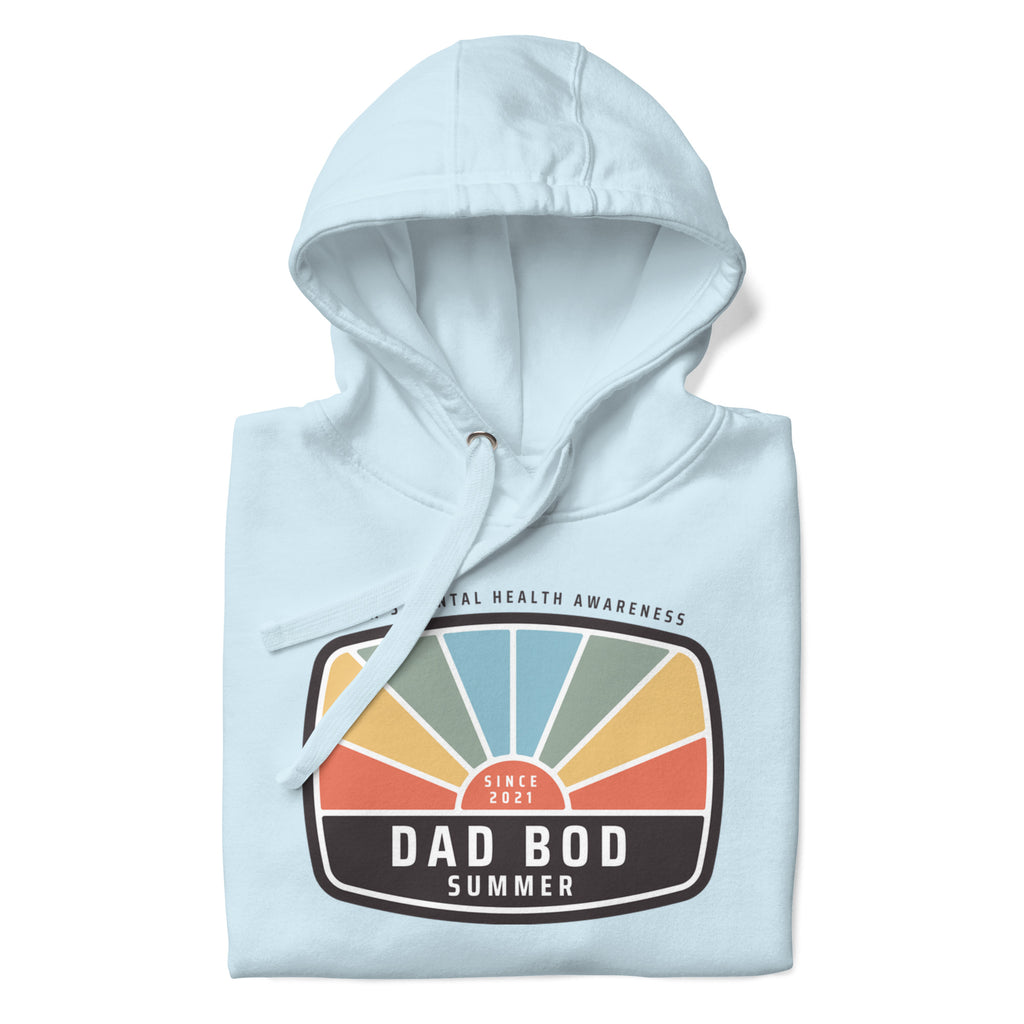 Mens Mental Health Awareness Hoodie - Dad Bod Summer