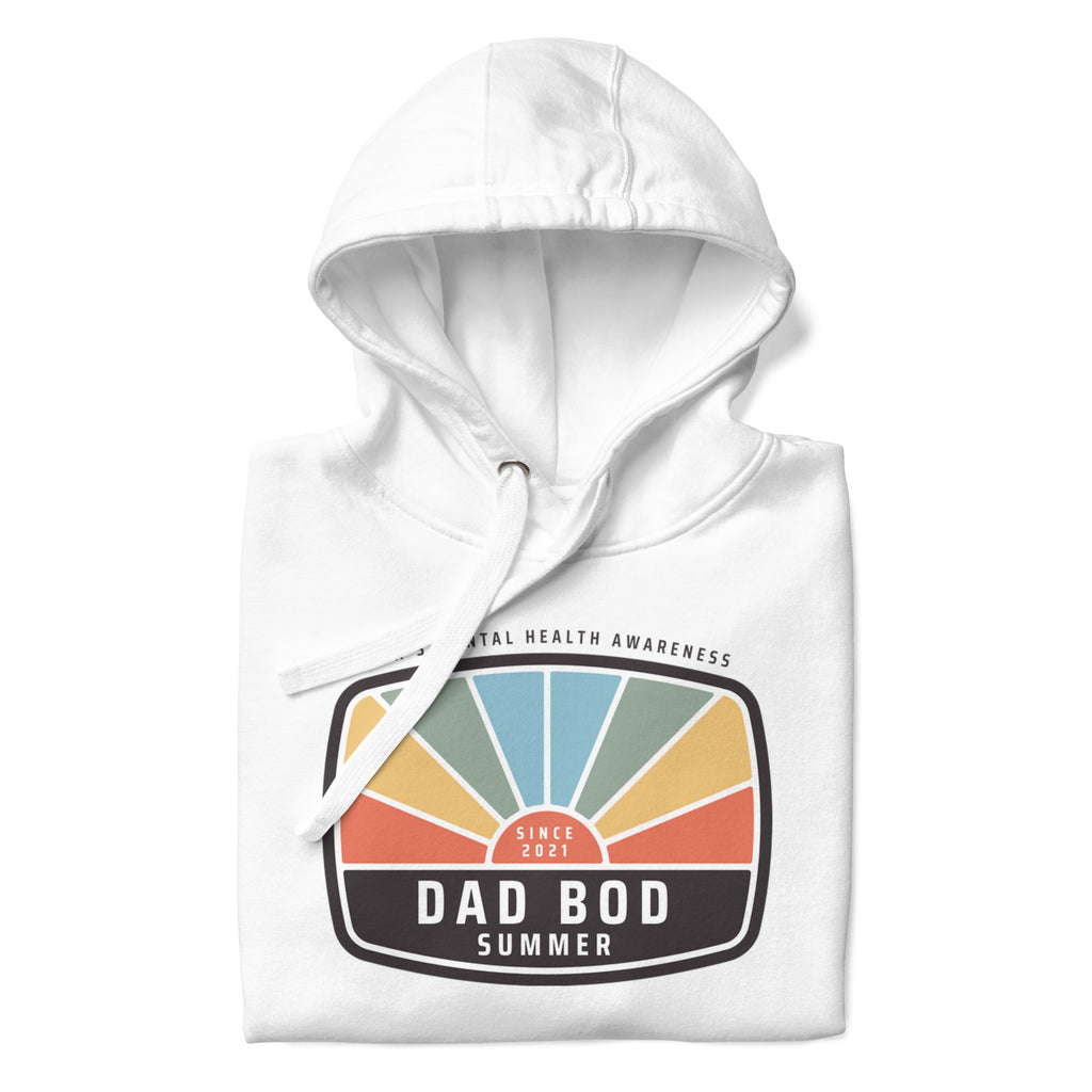 Mens Mental Health Awareness Hoodie - Dad Bod Summer