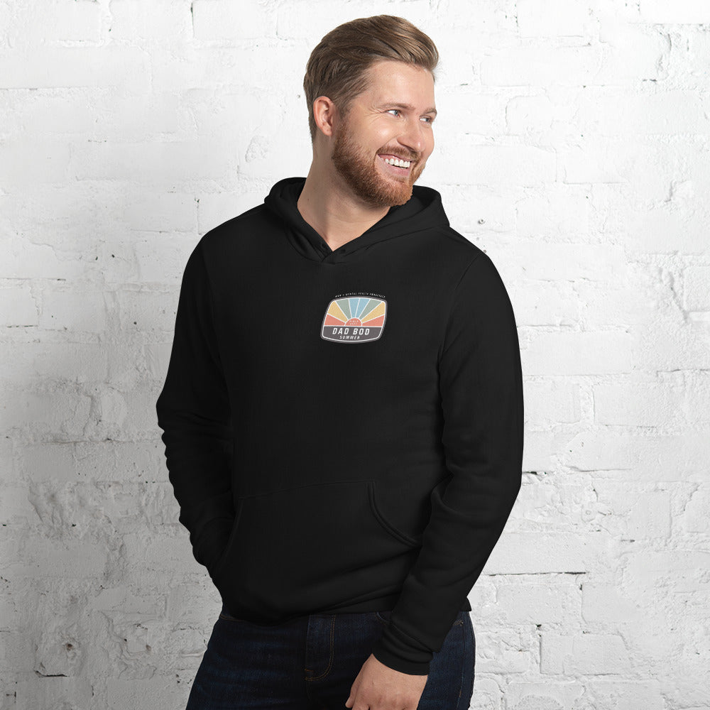 Mens Mental Health Awareness Hoodie - Dad Bod Summer