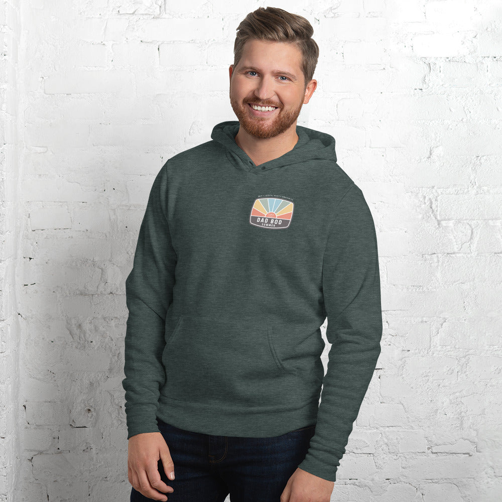 Mens Mental Health Awareness Hoodie - Dad Bod Summer