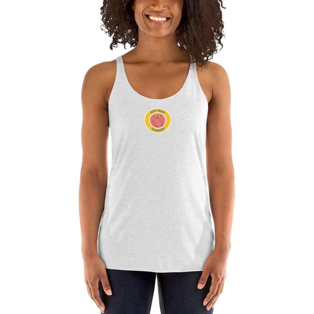 "Hot Mom Summer" Women's Racerback Tank - Dad Bod Summer