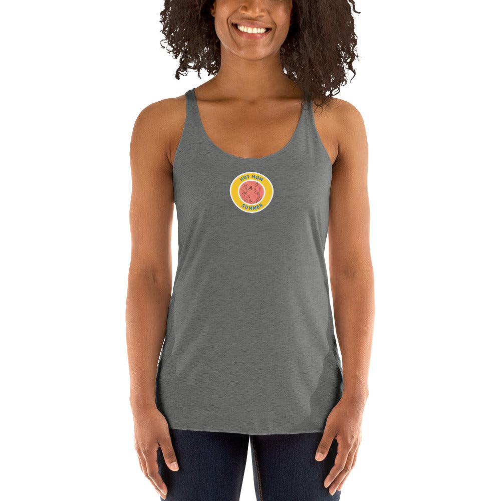 "Hot Mom Summer" Women's Racerback Tank - Dad Bod Summer