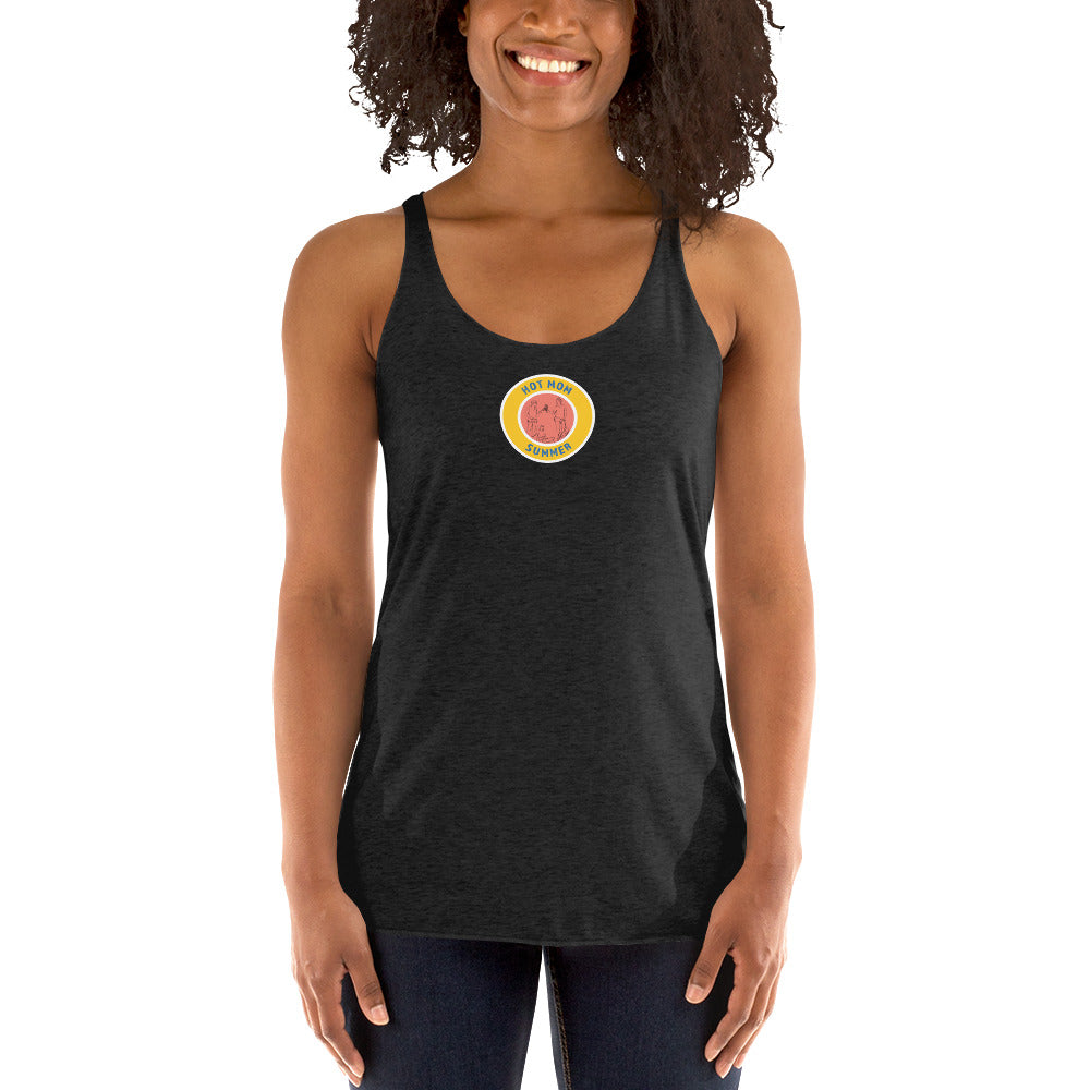 "Hot Mom Summer" Women's Racerback Tank - Dad Bod Summer