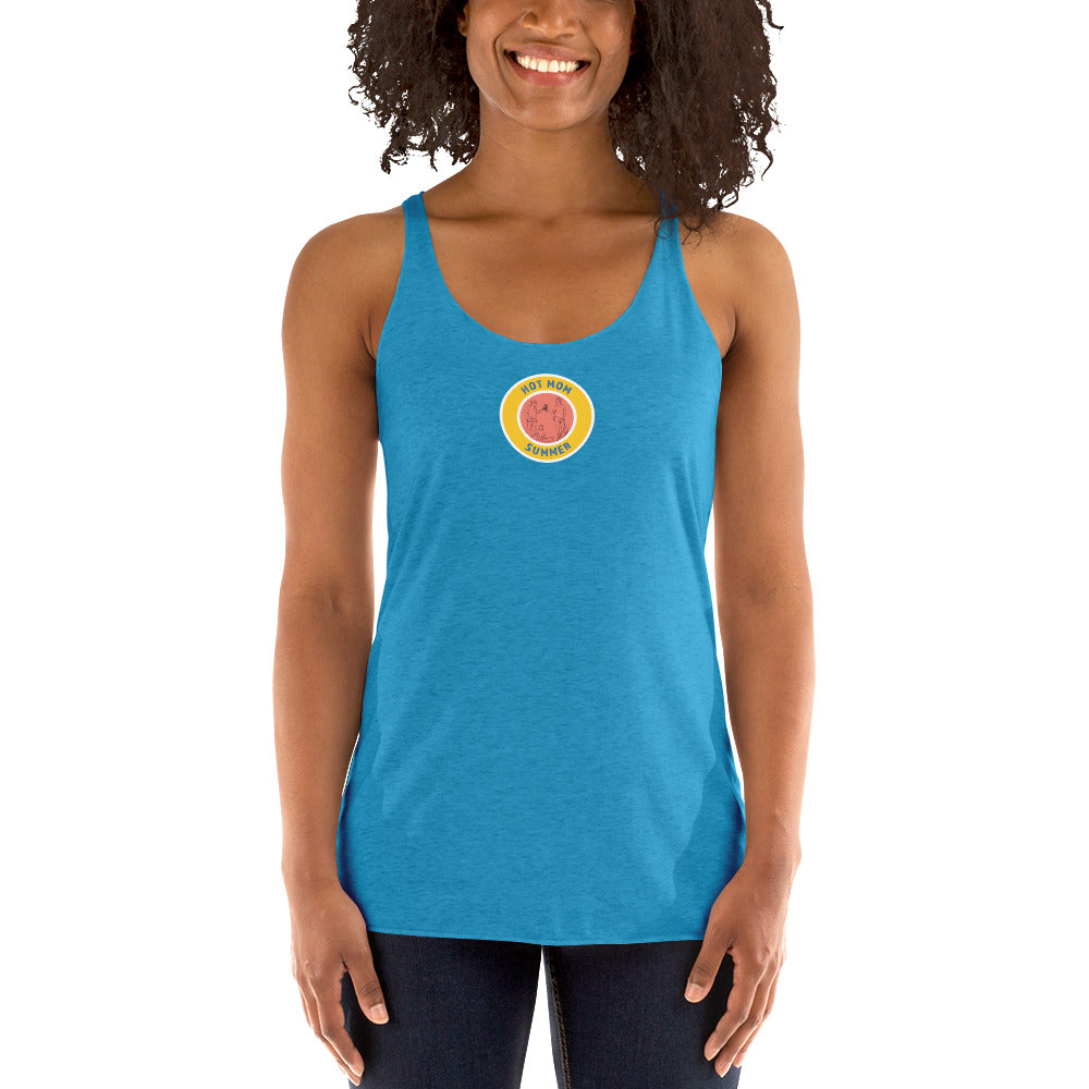 "Hot Mom Summer" Women's Racerback Tank - Dad Bod Summer